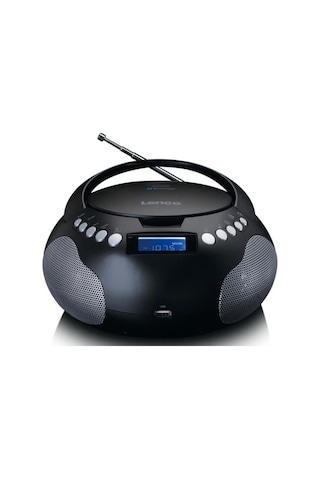 Lenco SCD-331BK Usb ve Bluetooth Özellikli Taşınabilir Radyo ve Müzik Çalar