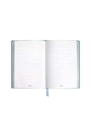 Montblanc Saffiano Deri Açık Mavi Orta Boy Defter 134759