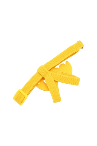 Moveevo Kuş Uçuş Tasma, Lateks İpek Esnek Kemer, Canavar Kuşları İçin Antrenman Ve Uçuş İçin Hafif Tekerlek, Sarı Renk