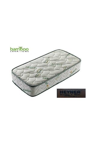 Uzunbebe 90X190 Heyner Bamboo Ortopedik Yaylı Yatak 90*190 Bebek Yatağı
