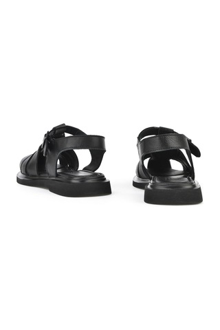 Ziya, Kadın Hakiki Deri Sandalet 1511047z600 Siyah 1511047z600 000 Siyah