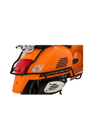 Vespa Gts-gtv Arka Yan Koruma Demiri Mat Siyah 2006-2022 / Fa Italıa