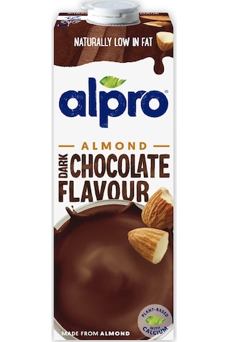 Alpro Bitter Çikolata Badem İçeceği 1 Lt X 6 Adet
