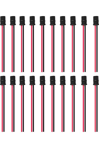 Shineyee T10 Araç Ampul Soketi, Geniş Kullanimlı, 20 Adet, Kauçuk Ve Bakır Malzeme, Kolay Kurulum, Işık Genişletme/değiştirme