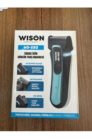 Wıson Ws-250 Günlük Sakal Tıraş Makinesi