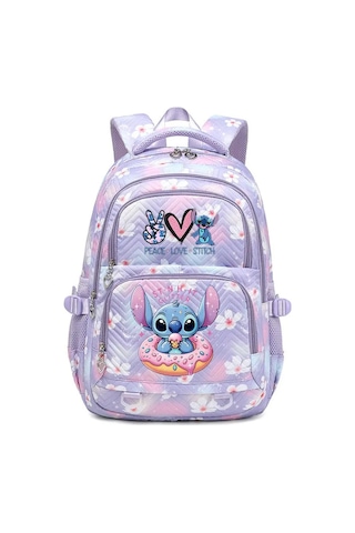 Disney Lilo Stitch Su Geçirmez Kadın Sırt Çantası Kadın Seyahat Çantası Sırt Çantaları Okul Çantası Genç Kızlar İçin Sırt Çantası Mochila Kırtasiye Gökyüzü Mavi Açık Mavi