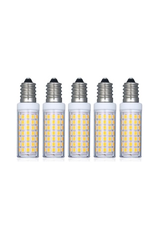 Neevoyu E14 Led Mısır Ampülü 5w 3000k Sıcak Işık 360 Aydınlatma 500 Lümen Crı 80ra 220v Dimmable Değil 88 Led Tilki Ilık Beyaz
