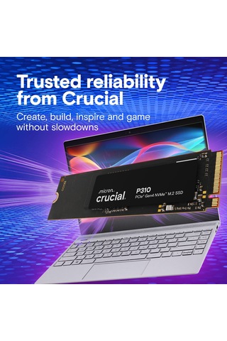 Crucıal 2tb P310 Ct2000p310ssd8 7100-6000mb/s M2 Nvme Gen4 Disk