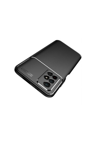 Xiaomi Poco M4 Pro 5G Kılıf Karbon Silikon Case Kapak