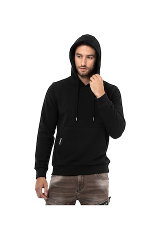 Cipo & Baxx Cl557 Basic Erkek Kapişonlu Sweatshirt 001