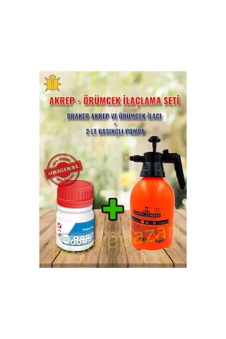 Akrep Örümcek Ilaçlama Seti