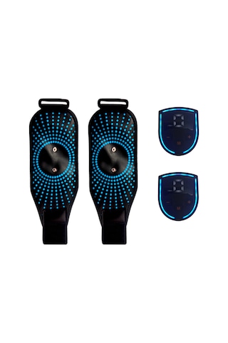 Lemestar Ems Kas Egzersiz Cihazı, İki Ana Ünite + İki Kol Bandı İle Vücut Şekillendirme, Hızlı Kas Geliştirme Ve Masaj Fonksiyonu Çok Renkli