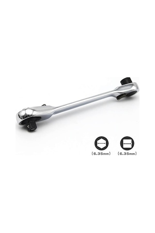 Novahub Çift Hızlı Soket Cırcır Anahtarı Rod Tornavida 14 Inç, Pratik Çözüm