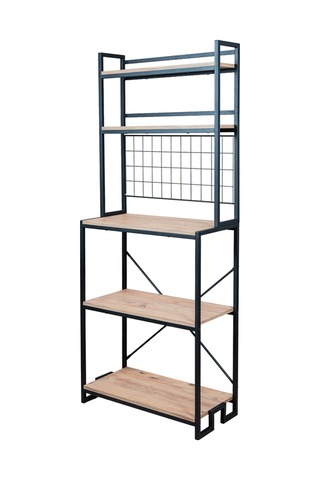 Uykula 5 Raflı Metal Mutfak Rafı Ve Çok Amaçlı Düzenleyici - Modern Kahve Köşesi & Mikrodalga Standı 190 Cm Diğer
