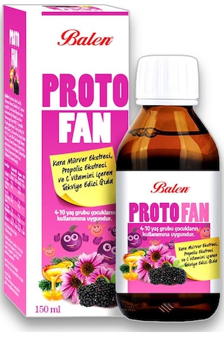 Balen Protofan Propolis Kara Mürver Eki 3 x 150 ML