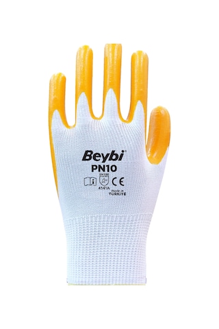 Beybi Pn10 Polyester Örme İş Eldiveni 10 Beden 12 Çift