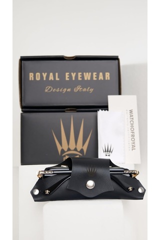 Ayrex Royal Eyewear Re1005 Siyah Güneş Gözlüğü Altın