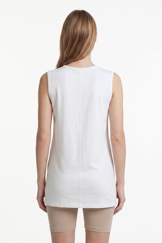 Saade Siyah-ekru-ten Bisiklet Yaka Sıfır Kol Rahat Kalıp Kısa Penye İçlik - 3'lü Paket Siyah - Krem