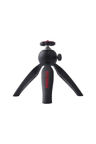 Photoolex Ball Head Masaüstü Kamera Ve Işık Tripodu Siyah - Tf-ph-074mt