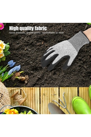 Suofeng 5. Seviye Kırılma Dayanıklı Hppe Eldiveni Bahçe Çalışmaları, Kesim Ve Taşra İşlerinde Kolları Korur