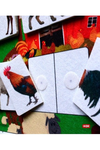 Tox Evcil Hayvanlar Parça-Bütün Eşleşmeler Keçe Cırtlı Aktivi