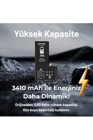 Morfide Apple Uyumlu iPhone 11 Pro 3410mah Yüksek Kapasiteli