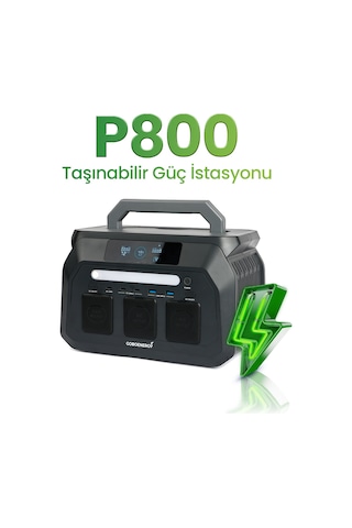 Goboenergy P800 512wh Lifepo4 800w Max. Taşınabilir Güç İstasyonu,güç Kaynağı