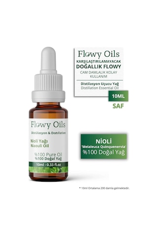 Flowy Oils Nioli Yağı Saf Sertifikalı %100 Doğal Bitkisel  2 x 10 ML