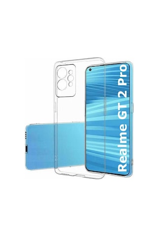 Kvy Realme Gt2 Pro 5g Kamera Korumalı Süper Silikon Kılıf