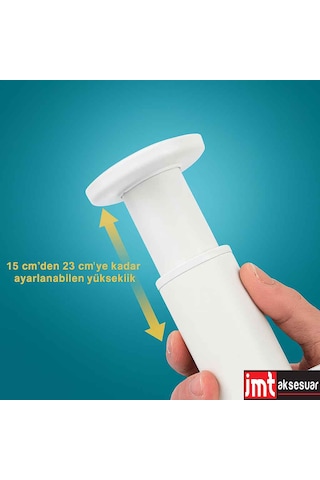 5 23 Cm Ayarlanabilir Siyah Destek Ayağı Mobilya Kanepe Baza Koltuk Dolap Ayağı Beyaz