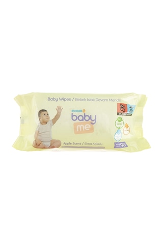 Baby Me Elma Kokulu Islak Devam Mendili 12 x 90 Adet BAE-21116