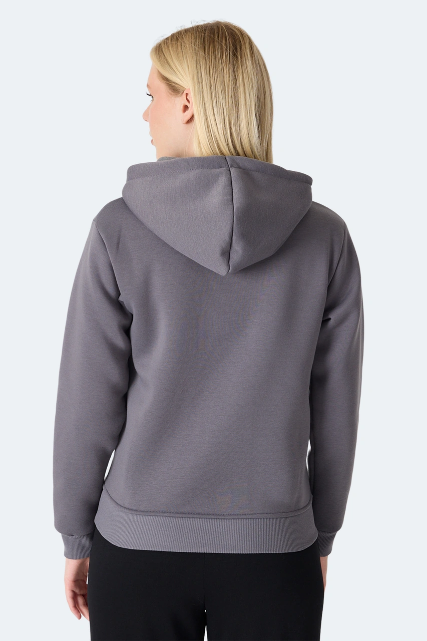 Slazenger Mılıo I Kadın Gri Sweatshirt Gri