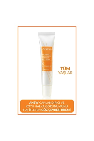 Avon Anew Radiance Koyu Halkalar İçin Göz Kremi 15 ML