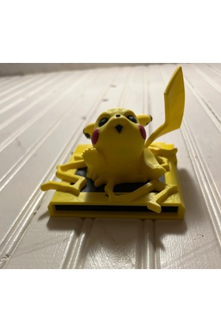 Gameboy Kartuşundan Fırlayan Pikachu Üç Boyutlu Özel Tasarım Kole