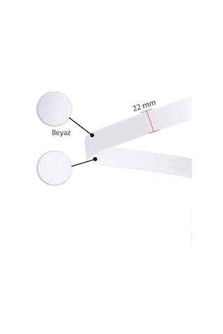 Bay Çağrı Ütü İle Yapışan Mobilya Tamir Kenar Bandı Kendinden Tutkallı Beyaz