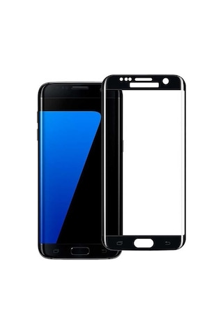 Samsung Uyumlu Galaxy S7 Edge Davin Seramik Ekran Koruyucu Siyah