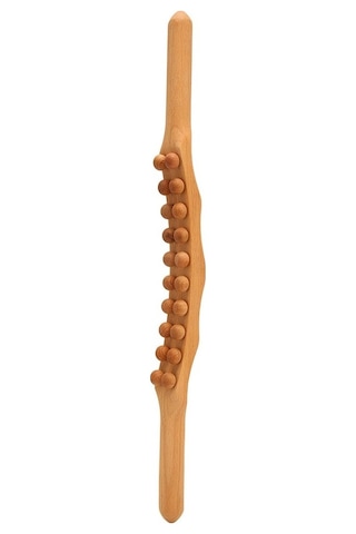 Artfulabode Ve Sırt Sha Rahatlatıcı Profesyonel Omuz Masaj Masaj İçin Haki Gua Geeroyoo Çubuğu Boncuklu Aleti, Ahşap Ağrıları 20 - Rt Haki