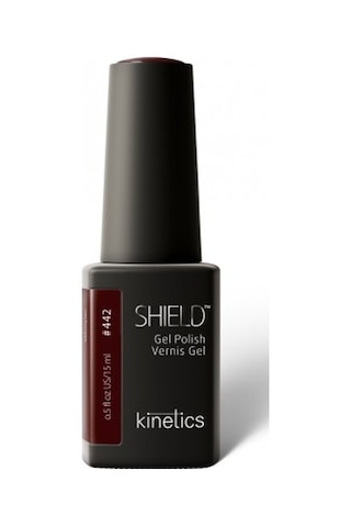 Kinetics Shield Gel Polish Kalıcı Oje Whisper Burgundy 442 15ml