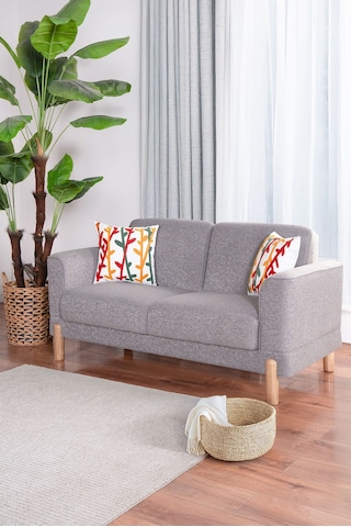 Bohera Bohem Koltuk Iki Kişilik Koltuk Açık Gri Açık Gri
