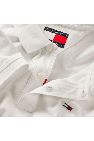 Tommy Hilfiger Tommy Hılfıger Erkek T-shırt Dm0dm18312-ybl Beyaz