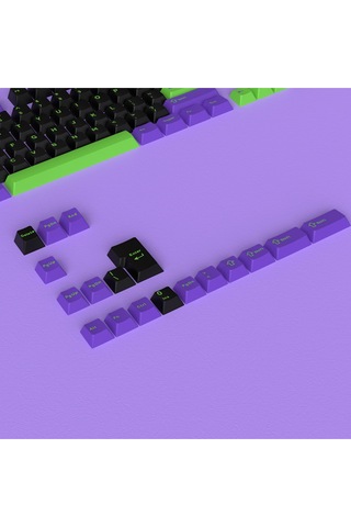Mekanik Klavye Tuş Başlıkları Pbt Malzeme 126 Tuş Keycaps