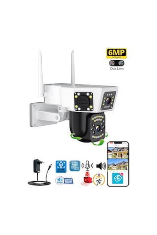 Pro 3014 360 Görüş Hareketli Wireless Waterproof Akıllı Ip Güvenlik Kamerası Okam Uygulama
