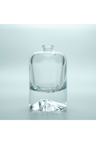 20 Adet Boş Cam Parfüm Şişe, 50 Ml, Kare Mount Dağ Model, Şeffaf, Geçmeli, Kk