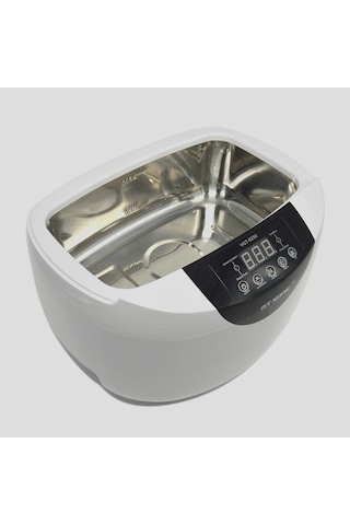 Isıtıcılı Ultrasonik Temizleyici Beyaz 2500ml Ultrasonic Cleaner Gt Sonıc