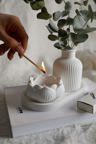 Bernami Mumluk Şamdanpinterest Dekoratif Vintage Vazo Set 3 Parça English Home Orta Sehpa Objeler Ev Dekorasyon El Sanatı Diğer