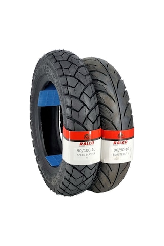 90/100-10 Ve 90/90-10 Tubeless - Dubleks Motosiklet Lastik Takımı