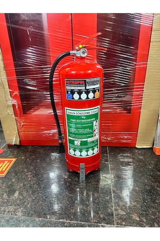 6 Kg F Sınıfı Yağ Yanlış Söndürme Cihazı Dört Yıl Garantili