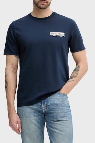 Tommy Hilfiger Erkek T Shirt Mw0mw41463 C1g Lacivert Lacivert