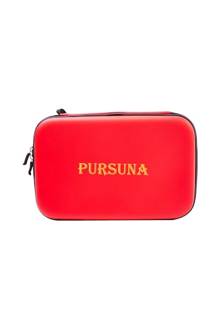 Reedark Pusena Spor Çantası: Sabit Kasa Tenis Topu Raketi Çantası, Taşınabilir Dayanıklı Ev Malzeme, Spor Ekipmanı Saklama Kırmızı Çok Renkli