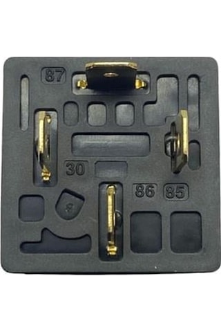 Bosch 12V 4 Uçlu 30 A Dirençli Ters Tip Ayaklı Röle